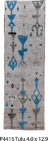 Vintage Tulu Runner Rug (4' x 12')